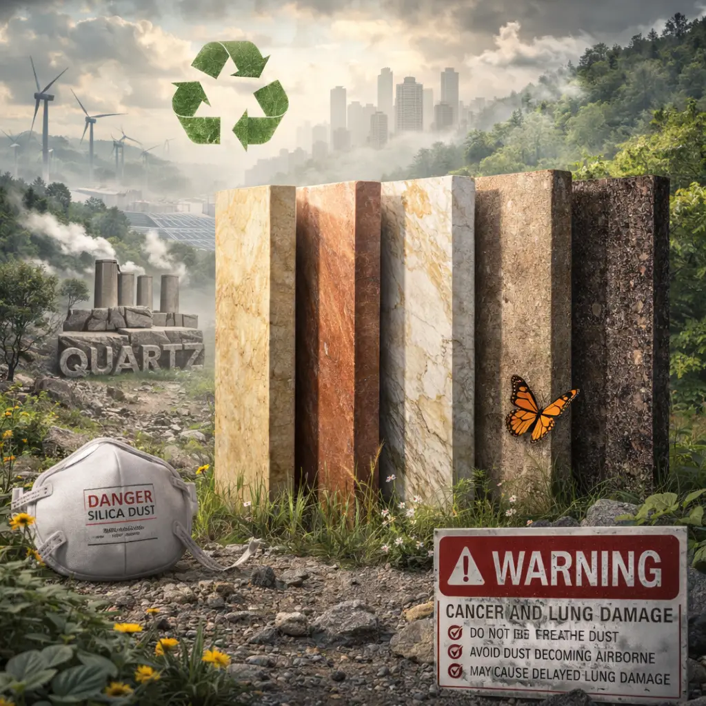 מדריך מקצועי לחזרה לאבן טבעית למטבח ב-2026 - קווארצייט, שיש וגרניט. ניתוח מאוזן של הדאגות מקוורץ מהנדס, יתרונות סביבתיים, ו-4 סוגי אבן שמובילים. כולל טבלת השוואה טכנית, מחירים ומי בעלי זה מתאים. המדריך המקצועי לבחירה מושכלת.